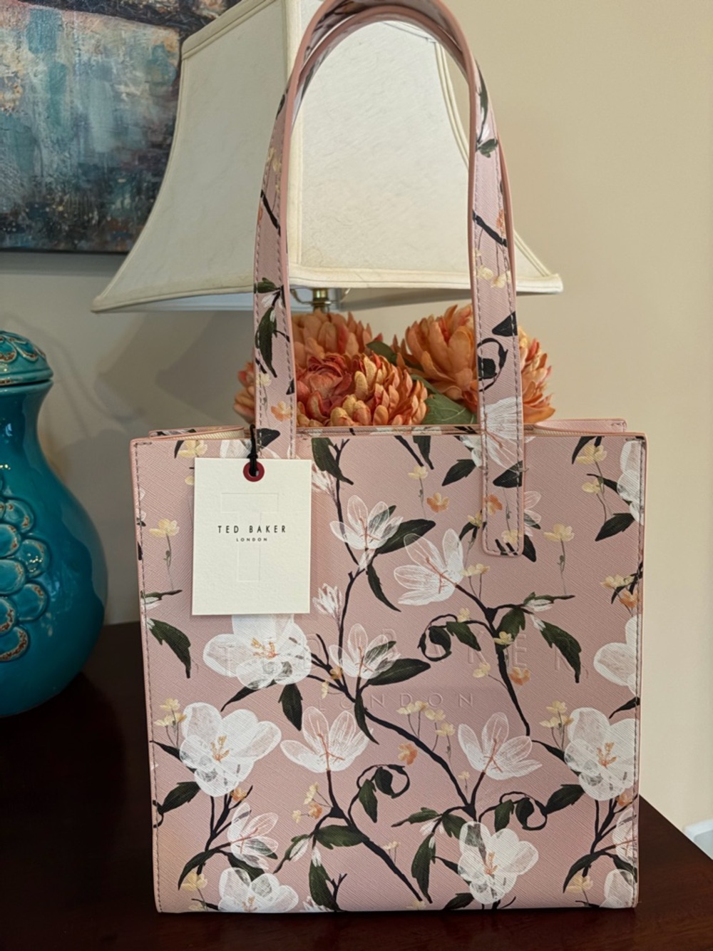 NWT Ted Baker London The Icon Floral Print Tote Bag